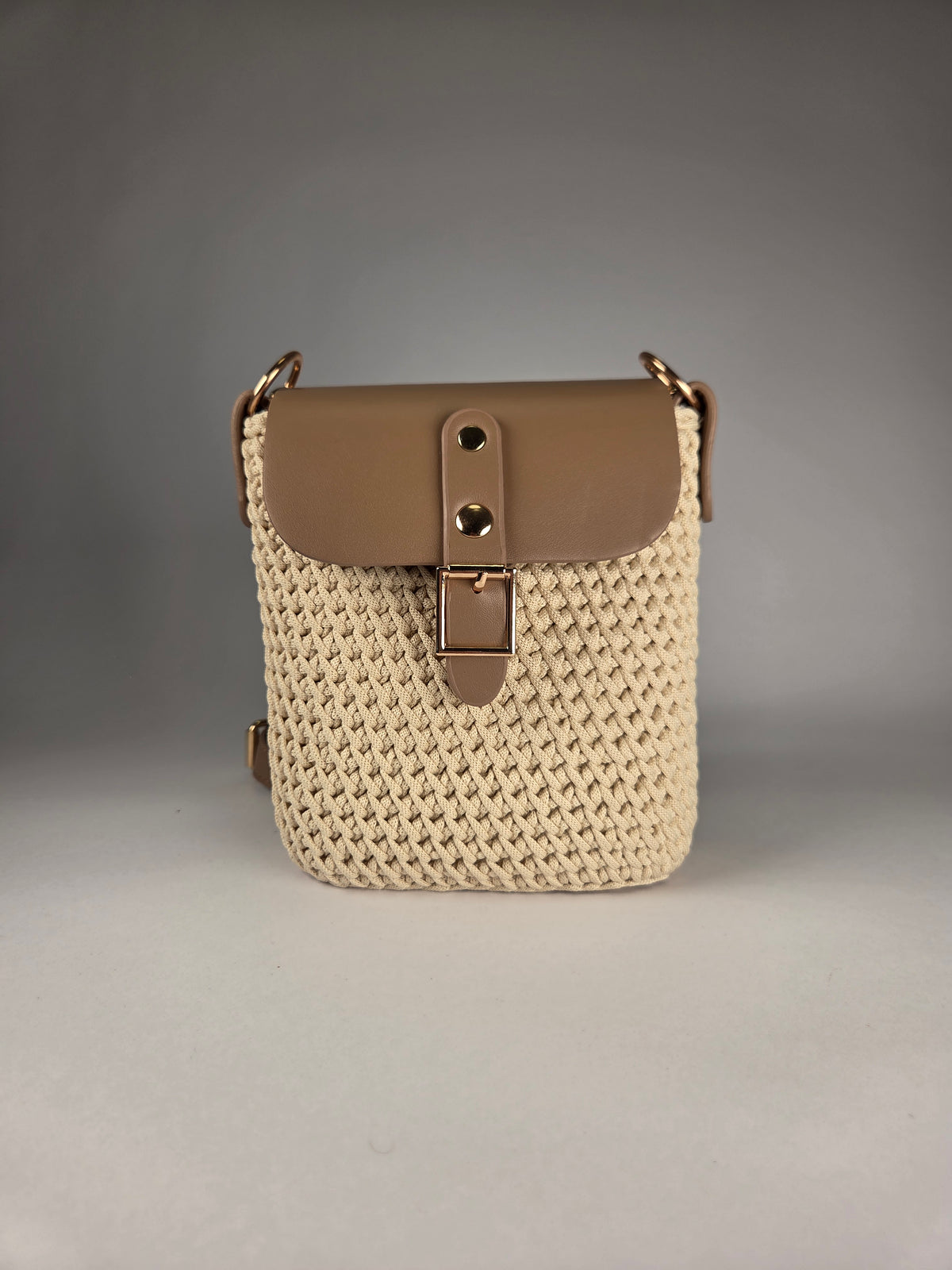Crochet crossbody bag