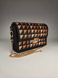 Handmade Crossbody Bag „Geometric Elegance“