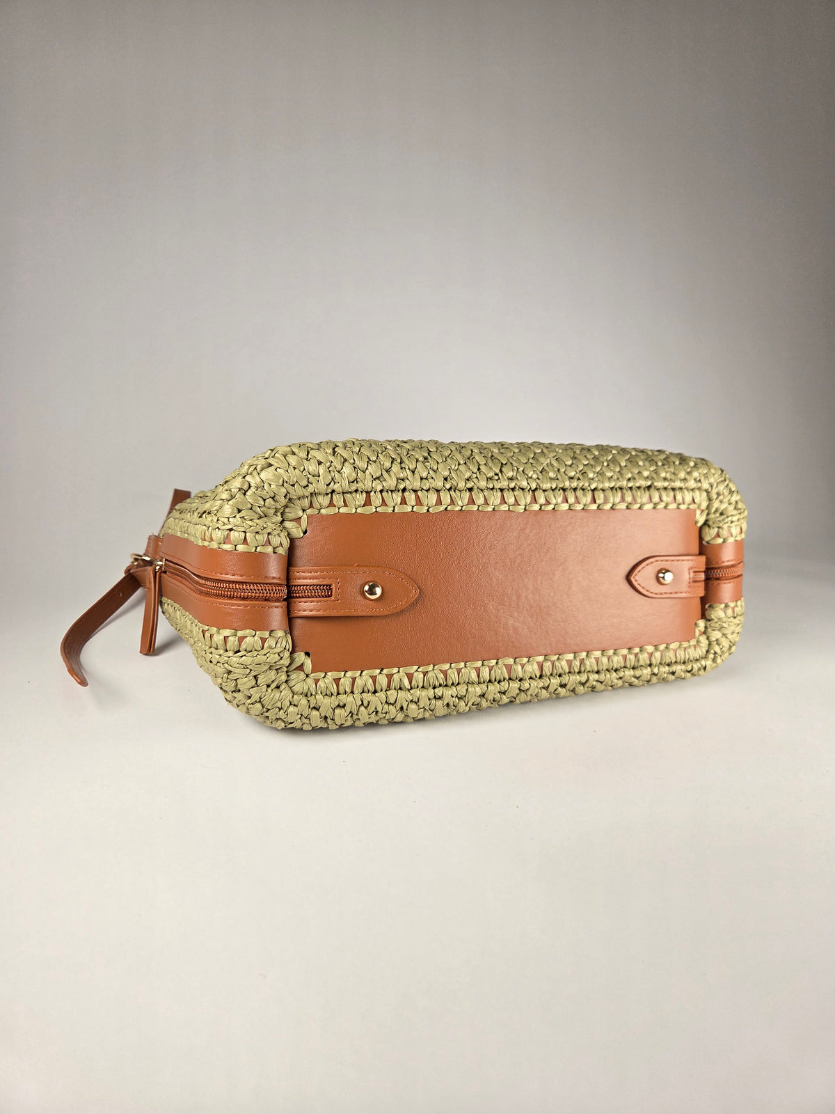 Crochet Raffia Shoulder Bag