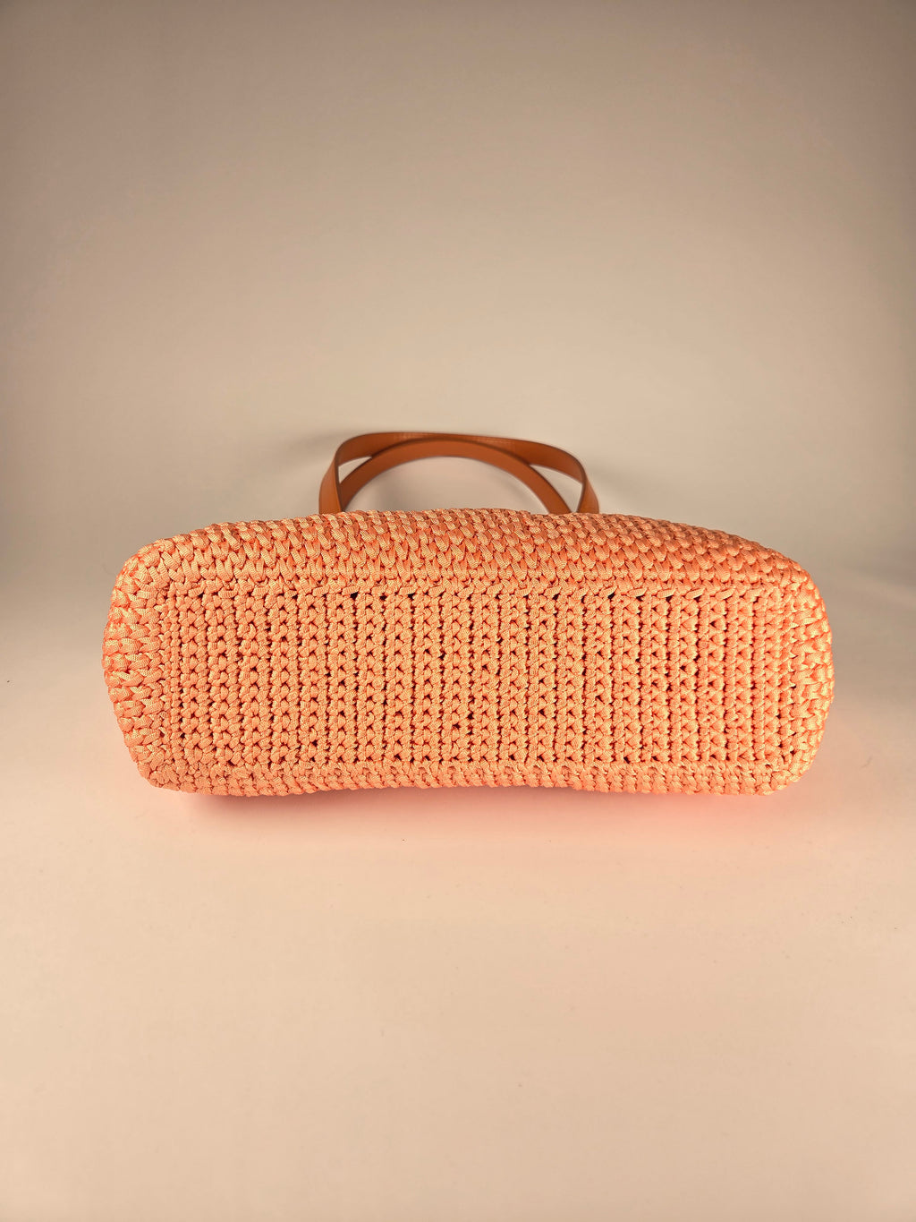 Elegant Crochet Bag – Apricot Dreams