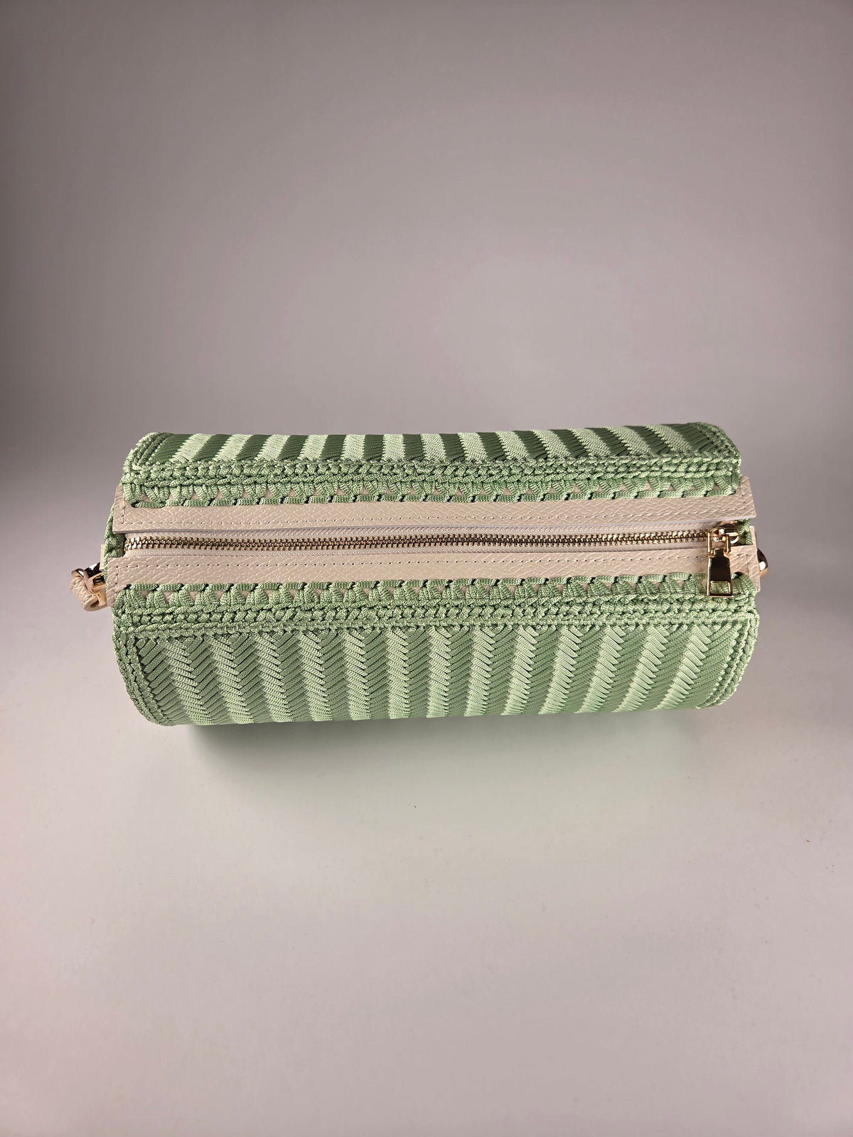 Handbag-Light Green Barrel